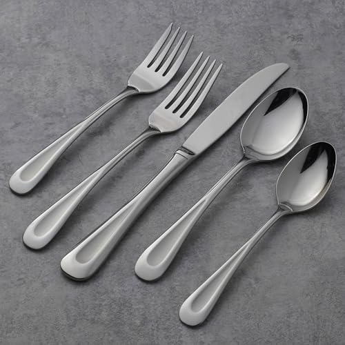 Image of Oneida Satin Sand Dune 20-Piece Flatware Set, Service for 4 (Pack of 3)