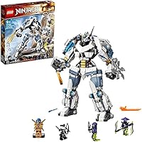 LEGO 71738 Ninjago Combate en el Titán Robot de Zane, Figura de