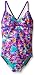 Speedo Girls Jungle Floral One Piece Swimsuit