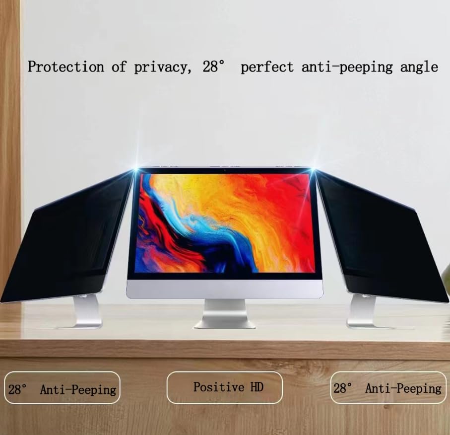 Protezioni per lo schermo dei portatili, Filtro for schermo privacy a luce blu sospeso for monitor da 12,5-32 pollici