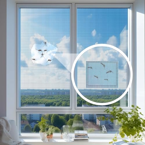 ARTGUTS Fliegengitter Reparatur Set, Grau Fliegengitter Reparatur Klebeband, Selbstklebend Insektenschutz fliegengitter, Starkes Glasfasermaterial, für Insektenschutz, Zelte, Türen(5 cm x 10 m)