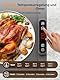 Warmhalteplatte Elektrisch, Speisenwärmer Mit 5 Einstellbarer Temperatur & 4 Stunden Timer, Faltbare Silikon Wärmeplatte essen Elektrisch buffetwärmer heizplatte für Warm Halten oder Auftauen-grau
