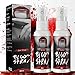 Produktbild 2 Stück 30ml Blut Spray, Kunstblut Rot Spray, Abwaschbares Kunstblutspray, Halloween Kunstblut, Fake Blood, Kunstblut für Haut, Fake Blut, Kunstblut für Kleidung, Kunstblut Auswaschbar, Schminke