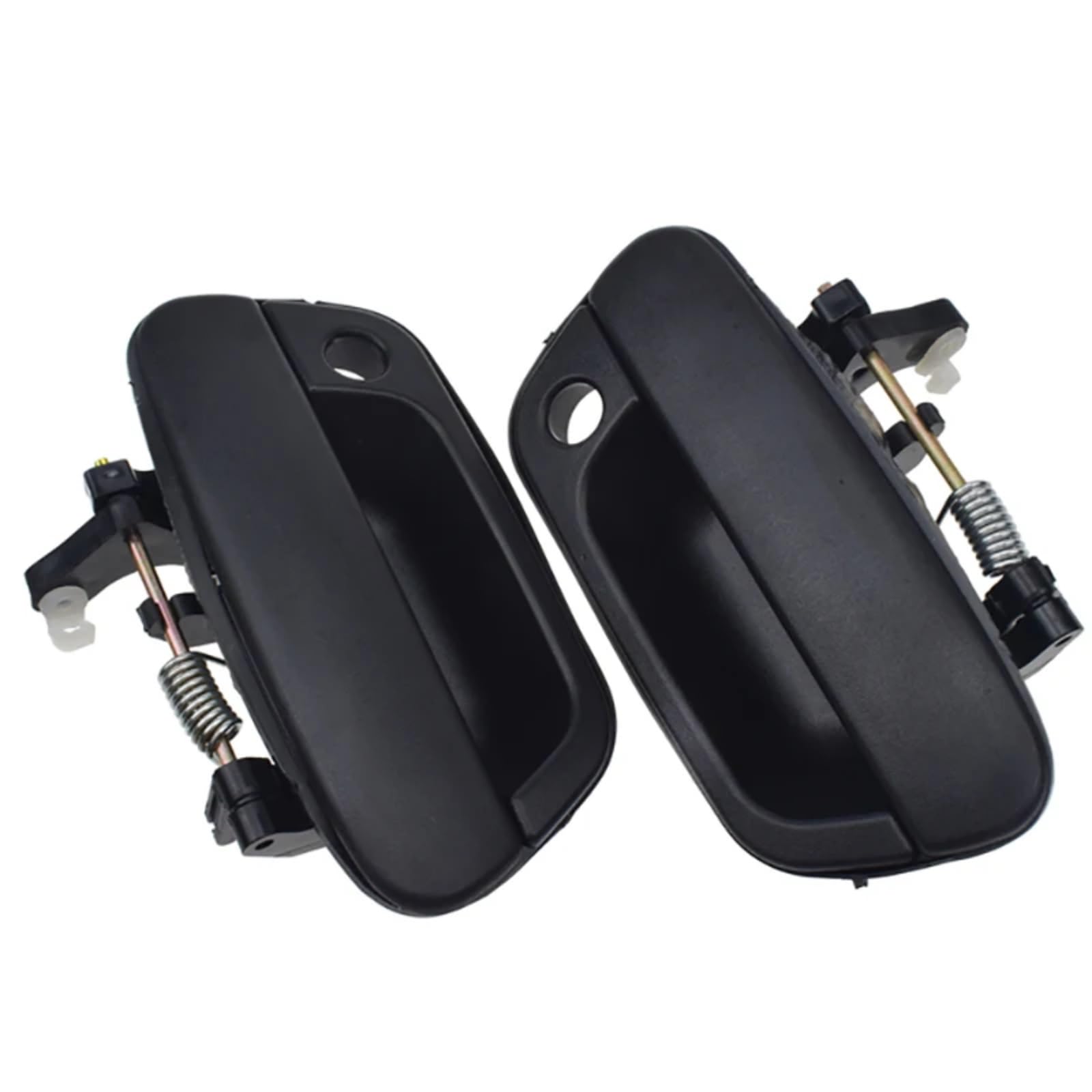 KEDFBTS Car Outer Handle Compatible with Chevrolet for Spark 2013-2015 Car Outside Exterior Door Handles Replacement Accessories 95987920 95987921 95964944(Front 1 Pair)