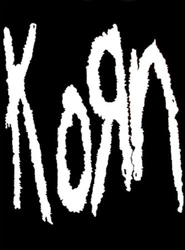 Póster de tela Korn, 30.0 x 40.0 in, logotipo BW