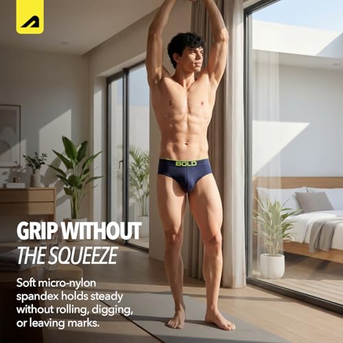 Image of Boldfit Briefs for Man Micro Modal Underwear for Men Breathable NoRoll Waistband