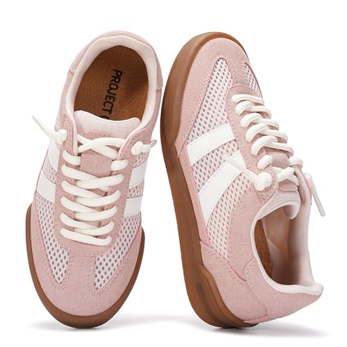 Project Cloud Kids Shoes for Girls & Boys - Easy Slip On Shoes with Memory Foam Insole - Non Slip and Lightweight Kids Sneakers for Boys & Girls (LittleVerdy Pink 3)