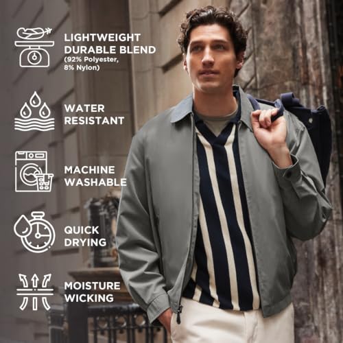 Image of London Fog Men's Auburn Zip-Front Golf Jacket