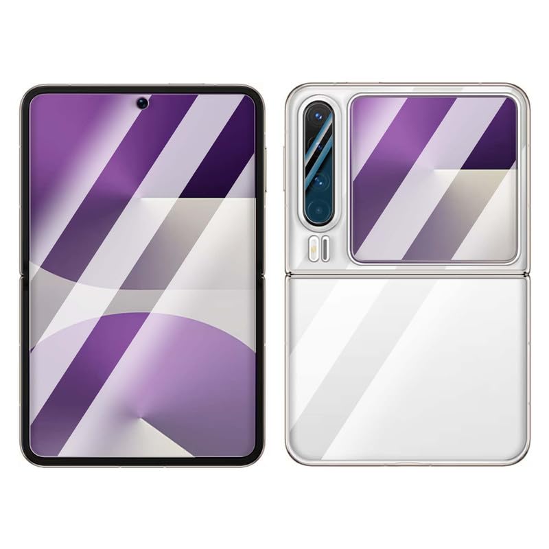 Front + Back + Camera (Glossy) for Huawei Pura X 5G | TPU Glossy Finish Flexible Film Self Healing Screen Protector | Screen Guard