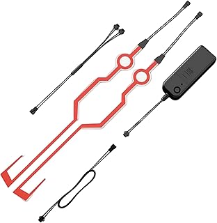 motocicleta Led Strip | Luz advertência para segurança,Faixa luz Luz pilotagem noturna Capacetes Luz advertência LED faixa luz Bairong