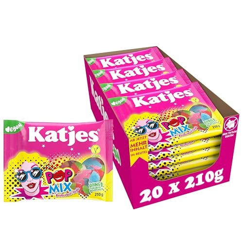 Katjes Pop Mix Vorratspack Vegan 20 x 210g