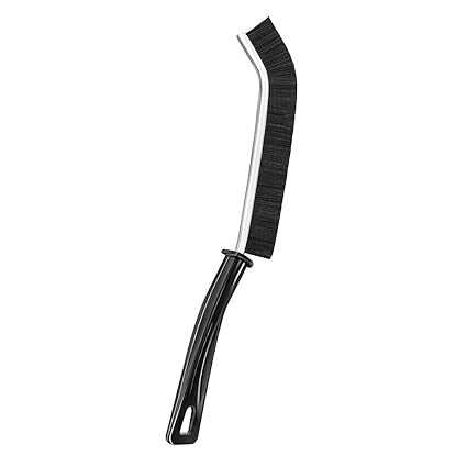 Mini Gap Cleaning Brush Hard Bristle Gap Brush for Cleaning Multipurpose Crevice Cleaning Brush Dead Corner Cleaning Brush Used for Home Toilet Bathroom Kitchen Tiles Window Slots - K P CREW (Single)