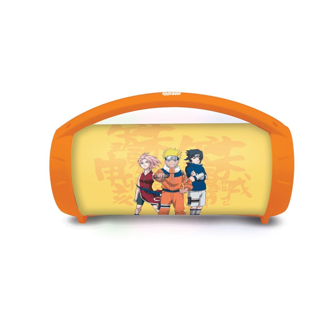 Cassa Portatile Bluetooth Naruto – Lexibook, Wireless, USB-C, Slot SD, Batteria 1200 MAh, Arancione