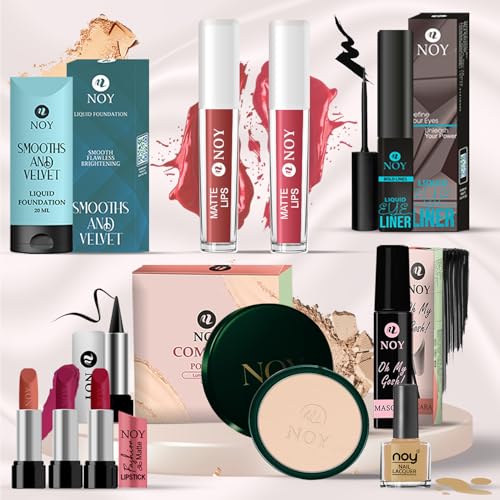 Noy Makeup Kit Signature Radiance Kit A Premium Collection of Must-Have Beauty Products for Achieving Elegant and Effortlessly Glowing Looks #11K129