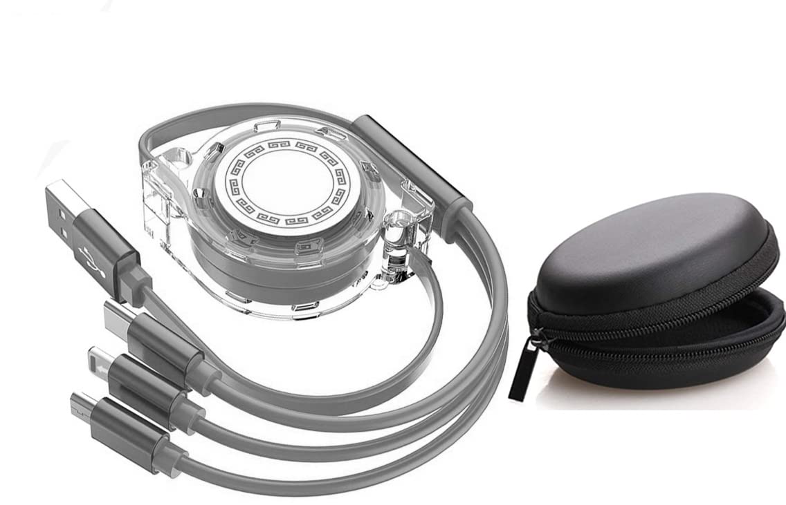 See full amazon price history chart for Multiple Ports Charging Data Cable Fast Retractable Charging Cable +Carry Pouch 3in1 Multiple Port Mobile Charging Cable Charging Pad Compatible with All iOS, Android/Smartphone’s& Type C Fast Charger Multiple Ports Charging Data Cable Fast Retractable Charging Cable +Carry Pouch 3in1 Multiple Port Mobile Charging Cable Charging Pad Compatible with All iOS, Android/Smartphone’s& Type C Fast Charger (B0B5N1TFLH) Amazon Price History, Amazon Price Tracker