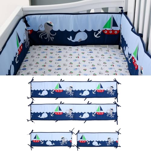 4PC Soft Breathable Mattress Edge, Cotton Bed Set 1. (01)