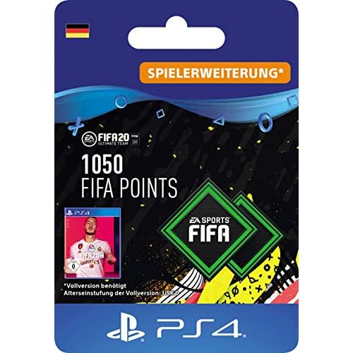 FIFA 20 Ultimate Team - 1050 FIFA Points DLC - PS4 Download Code - deutsches Konto