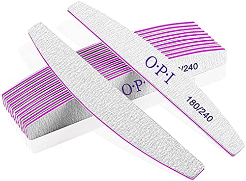 Limas de uñas 10 piezas, Limas de Uñas Profesionales 100/180 Limas para Uñas de Doble Cara Set en doble cara para estilizar uñas para uñas acrílicas naturales Nail File