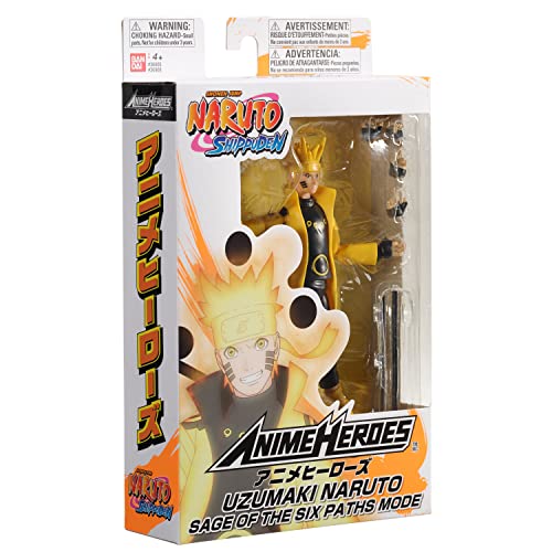 ANIME HEROES Naruto Uzumaki Naruto Sage of Six Paths Mode Figure,Naruto Sage Six Paths Mode,36908 - Image 7