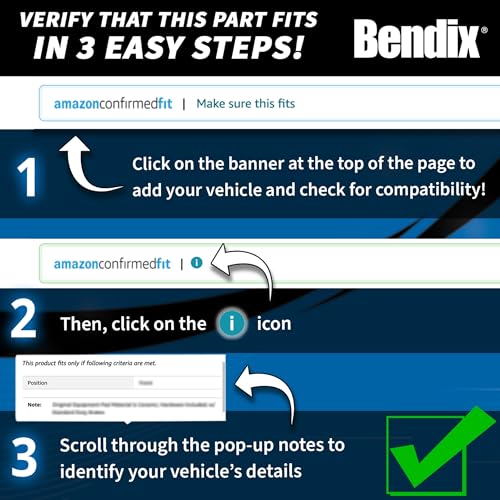 Image of Bendix Premium Front Brake Kit - Replacement Disc Brakes, Rotors and Brake Pads for select Cadillac Escalade, XTS, Chevy Avalanche, Express, Silverado, Suburban, Tahoe, GMC Savana, Sierra Yukon