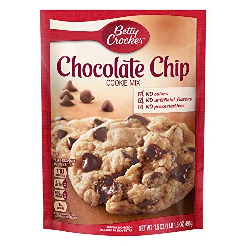 Betty Crocker Chocolate Chip Cookie Mix 17.5 oz (Pack of 3) Cover