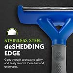 FURminator Large Dog Undercoat deShedding Tool for Short Hair, Reduces Loose Hair From Shedding - Image 6