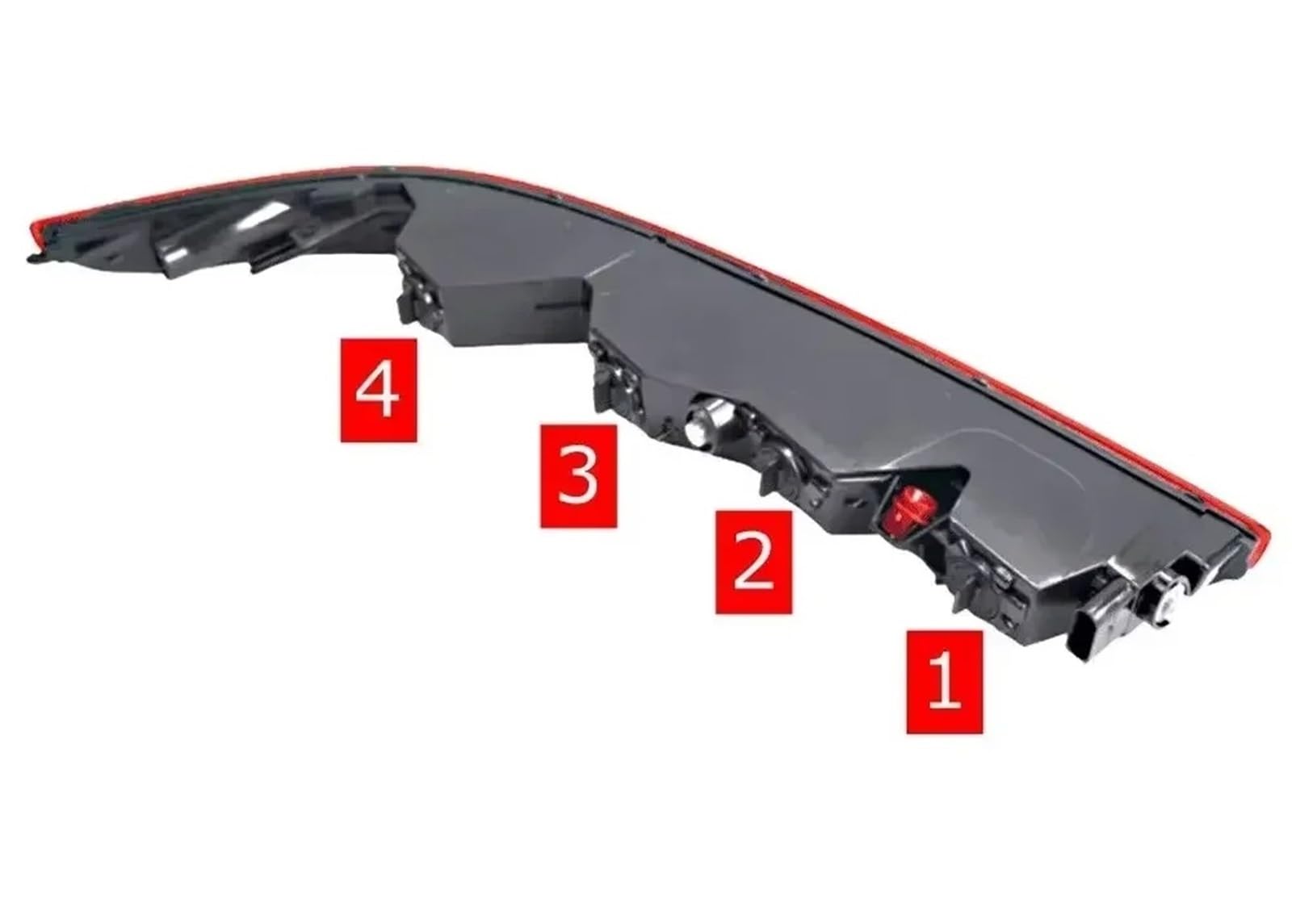 Auto fanali Posteriori Nebbia Luce di Coda Segnale LED Lampada Riflettore Posteriore per Q7 2016 2017 2018 2019 2020 4M0945096 4M0945095 Ricambi Auto Accessori