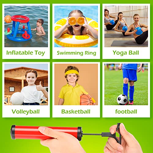 Aoriher 12 Sets Ball Pump Air Pumps Portable Hand Air Ball Pump Inflatables Air Ball Pump Small Sports Pump Kit With Needle Nozzle Hose For Soccer Basketball Football Volleyball And Other Sports Ball 6 Colors thumb #6