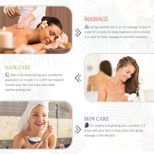 Ylang Ylang Essential Oil 4 Fl Oz (120ml) - Pure and Natural Fragrance Oil, Ylang Ylang Oil for Aromatherapy, Diffusers, Candle Making, Massage, Soap, Perfume
