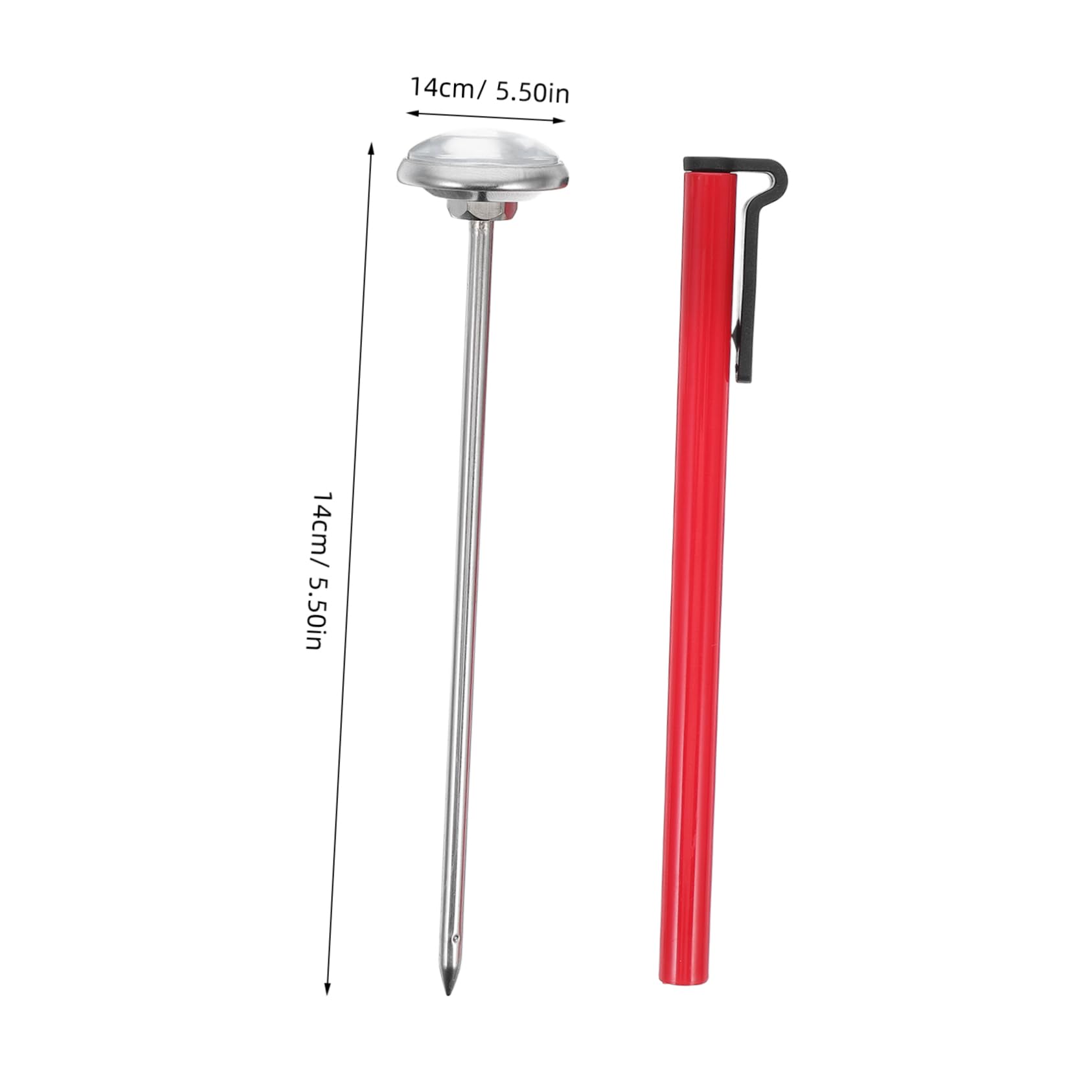 STOBAZA Digital Cooking Thermometer Meat Thermometer Probe for Milk Bread Turkey Safe for Baking