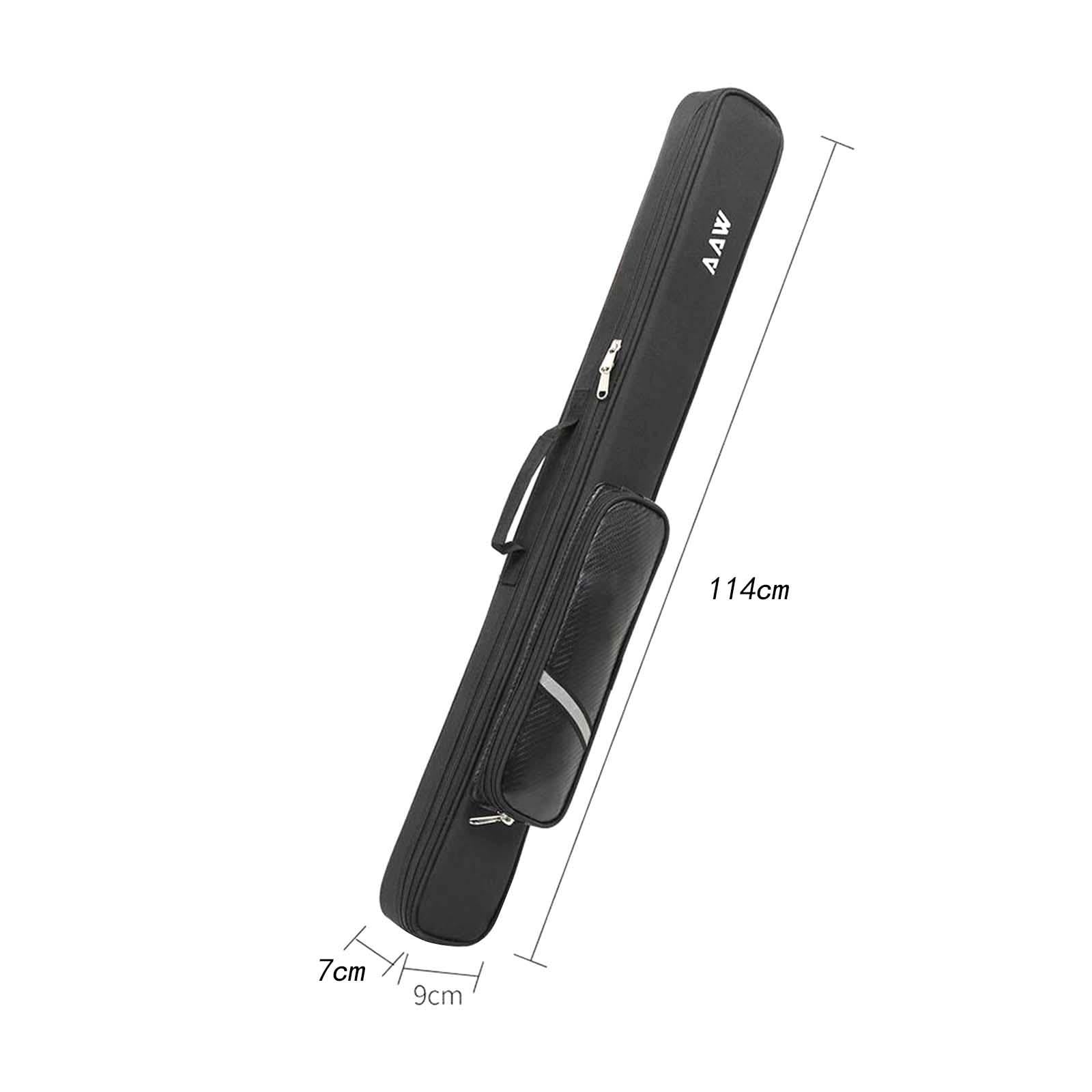 rockible Sac pour bâtons de Queue de Billard, étui pour Queue 3/4, Pochette de Rangement Portable 2x2