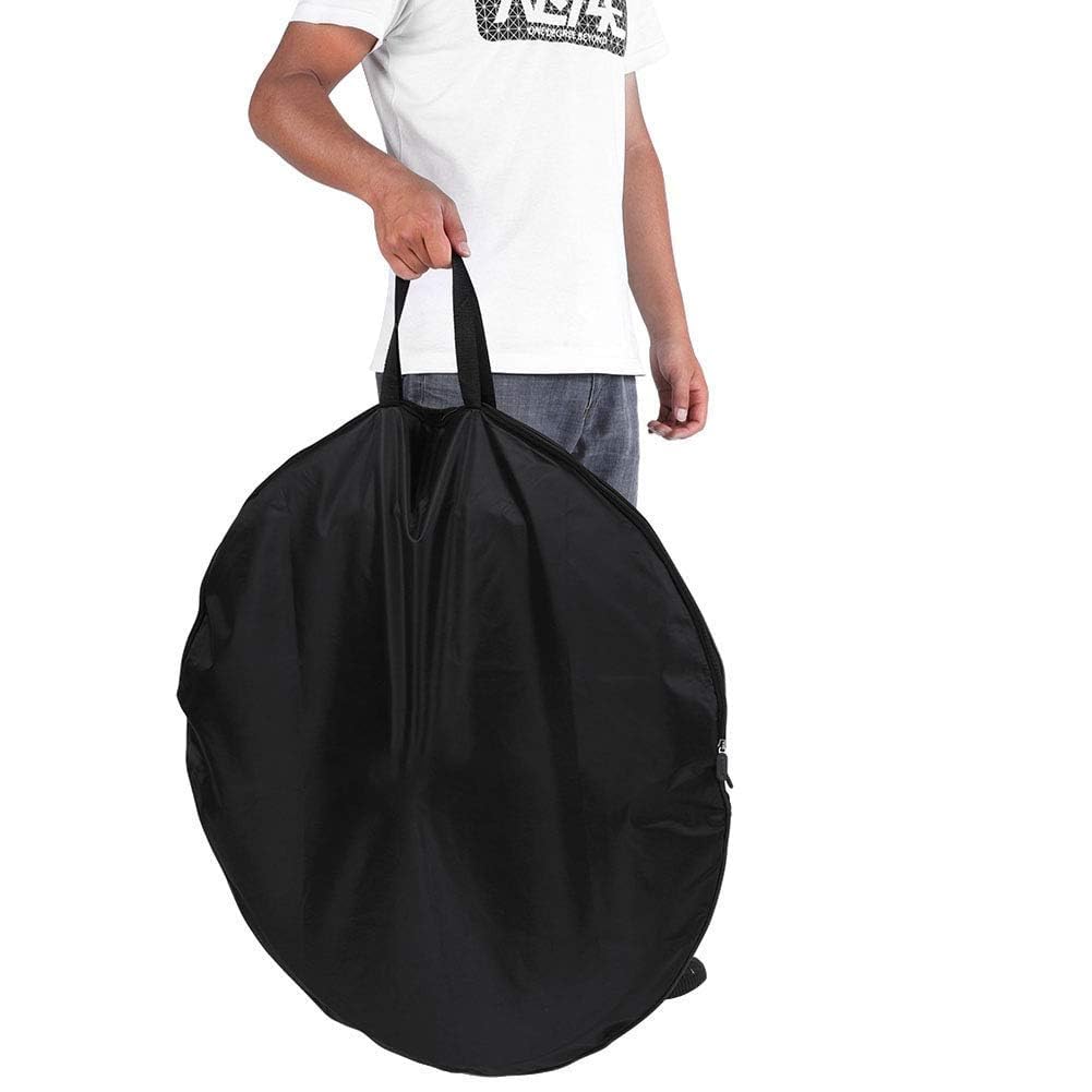 VBESTLIFE Borsa da bicicletta per bicicletta morbida per mountain bike, impermeabile e durevole, 26 27,5 29 ruote (27,5 pollici borsa per ruote da 27,5 pollici)