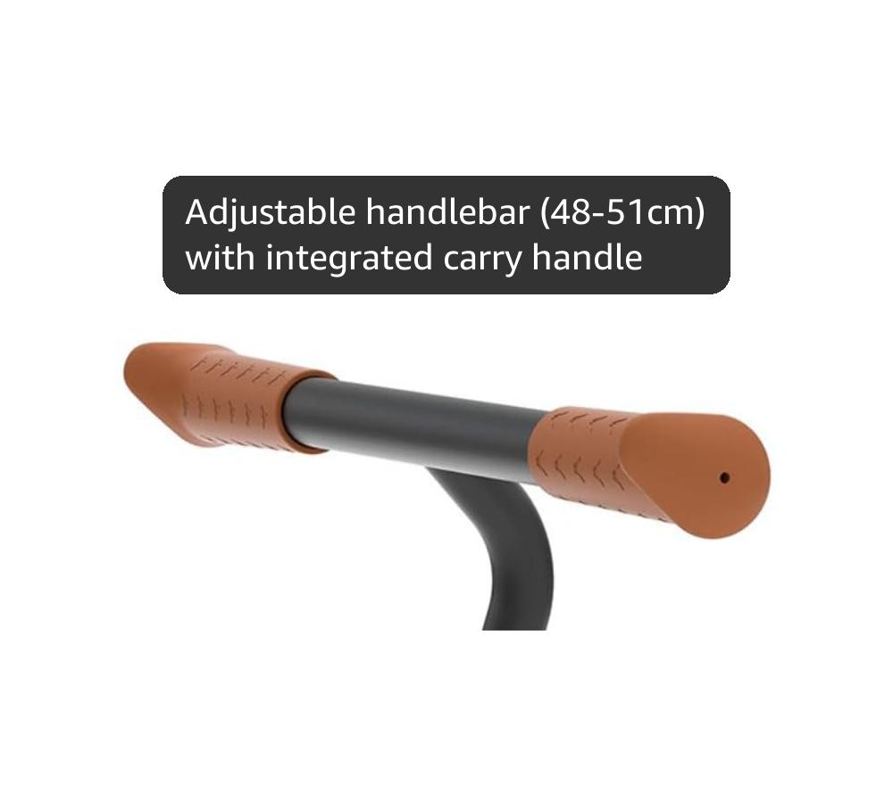 Chillafish Lightweight Kids' Balance Bike | Moulded, Adjustable Seat & Handlebar Bicycle with Puncture-Proof Wheels & a Carry Handle | Custom Ride Bikes for Toddlers Age 18 Months to 4 Years