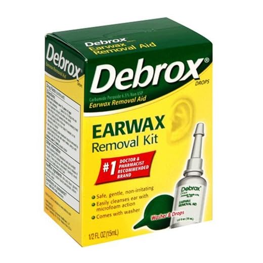 Debrox Earwax Removal Aid Kit, Washer & Drops, 0.5-Ounce Bottles by Debrox