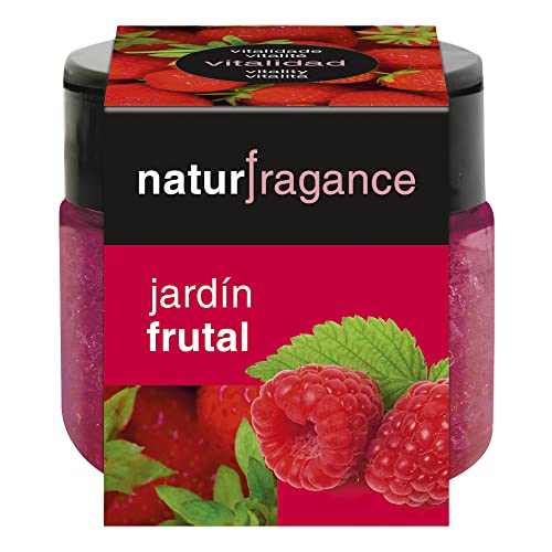 Ambientador Jardín Frutal Naturfragance 125 gr de Flower, Aroma Dulce y Energético, Duradero para Interiores y Exteriores, Multicolor, 1 ml