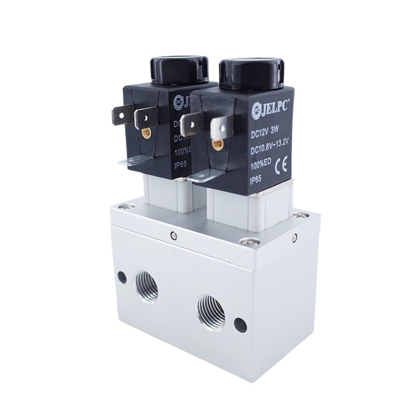 Électrovanne de générateur d'oxygène 4 voies 2 positions G 1/4" DC 12V JEL-MP-08