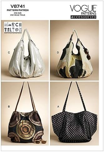 【vogue patterns】ヴォーグ・バッグの型紙セット*8741