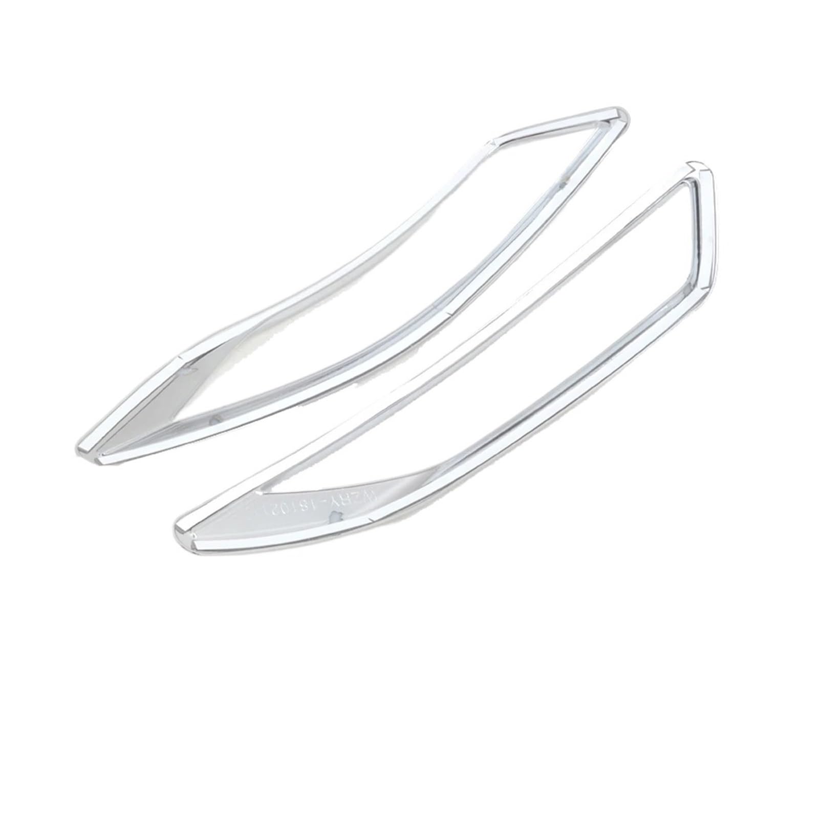 Car Rear Bumper Fog Light Lamp Cover Trim, Fit For Volkswagen, Fit For Touran, 2016-2024 Chrome Foglight Bezel Trims Accessories Osłona tylnego światła