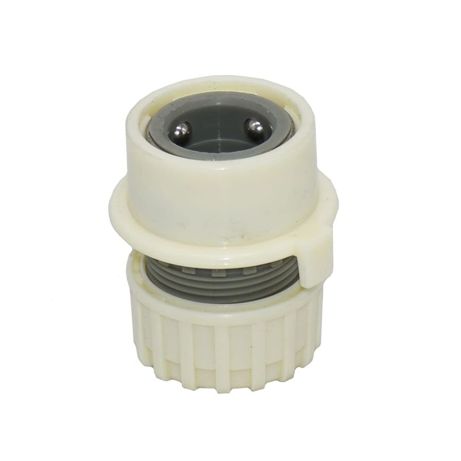 Tubo da Giardino da Cucina Connettore per Tubo da Giardino da 1/2 Pollice Tubo da 16Mm Rubinetto da Giardino Raccordi a Connettore Rapido Connettore Telescopico Pera ad Acqua per Lavatrice 1/Bianco