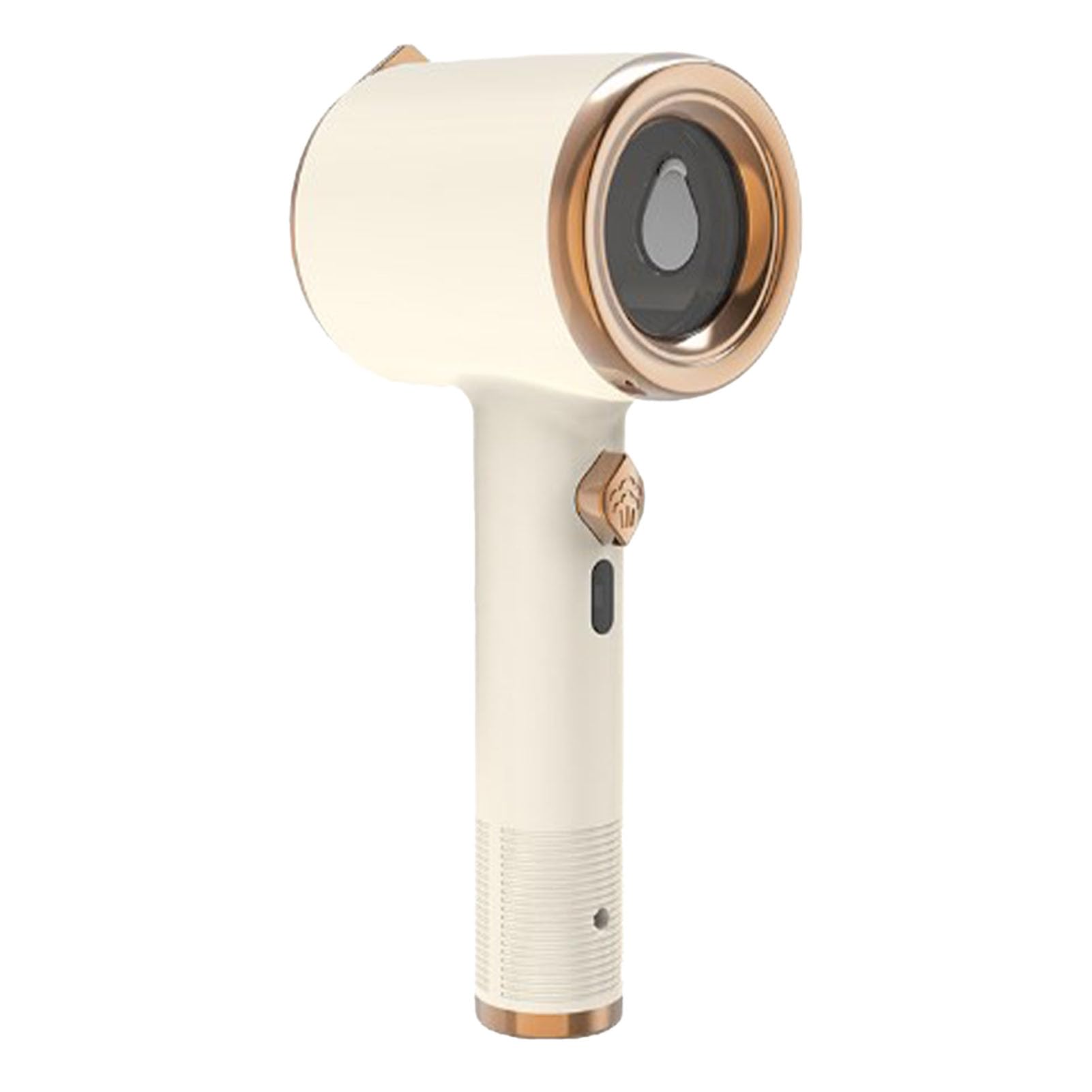 Handheld Iron, Electric Iron 33W Portable Spray Visual Water Tank Aluminum Bottom Plate Handheld Hanging Steam Iron for Home or Travel Use (Beige)