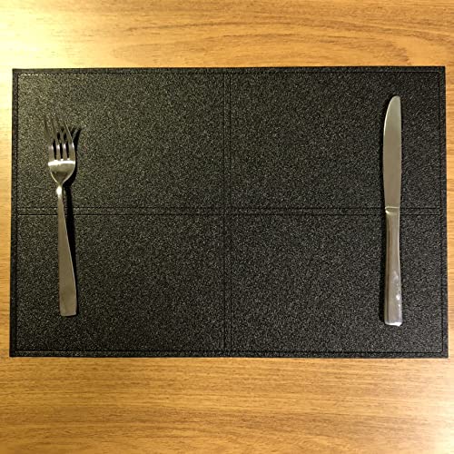 Kit Jogo Americano 6 Pçs (Preto)