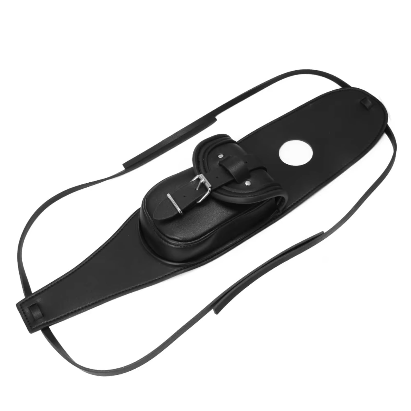 Compatibile Con Sportster Per Iron 883 1200 XL Moto Nero PU Serbatoio Carburante Chap Pannello Copertura Pad Bavaglino Borsa Reggiseno Stoccaggio Sacche Moto