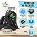Posture Corrector - Upper Back and Neck Support for Natural Pain Relief for Men and Women. Includes Bonus Self Heating Neck Wrap, Travel Pillow, Resistance Band, Extra Pads and Travel Bag by Clips