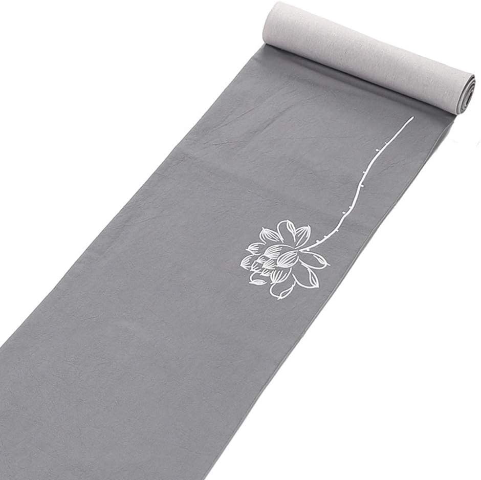 Table Runners Fringe Table Runner,Chinese Cotton and Linen Embroidery Table Runner Bed Scarf Tea Table Runner for Dinning Decoration Table Home Decor for Kitchen Table