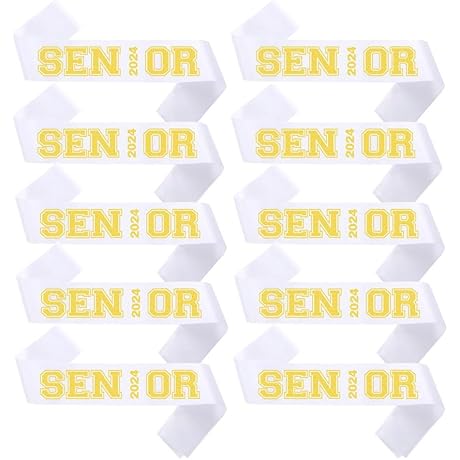 Senior Sash 2023 10 Pack