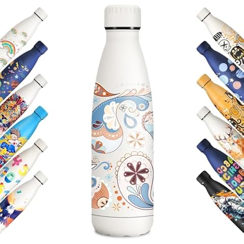 KollyKolla 500ml Insulated Flask for Drinks Cover