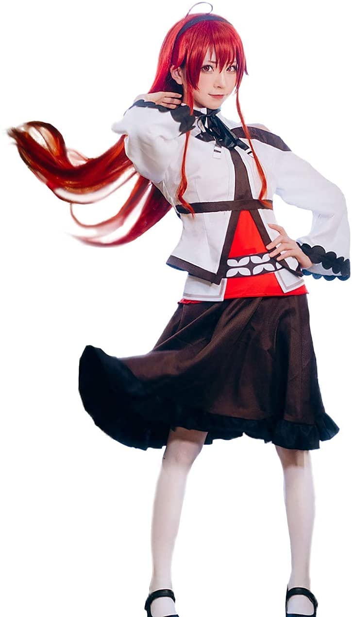 Amazon.co.jp: 漫尚cosplay無職転生 エリス コスプレ ライトノベル 即