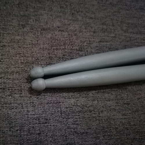 1 par de baquetas para batería 5A de fibra de carbono, clásicas para tambor redoblante, para principiantes y estudiantes miniatura 7