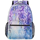 Dusviba Mochila escolar de 16 pulgadas para niños y niñas, mochila escolar de gran capacidad con múltiples bolsillos, correas de hombro ajustables, doble cremallera, ligera