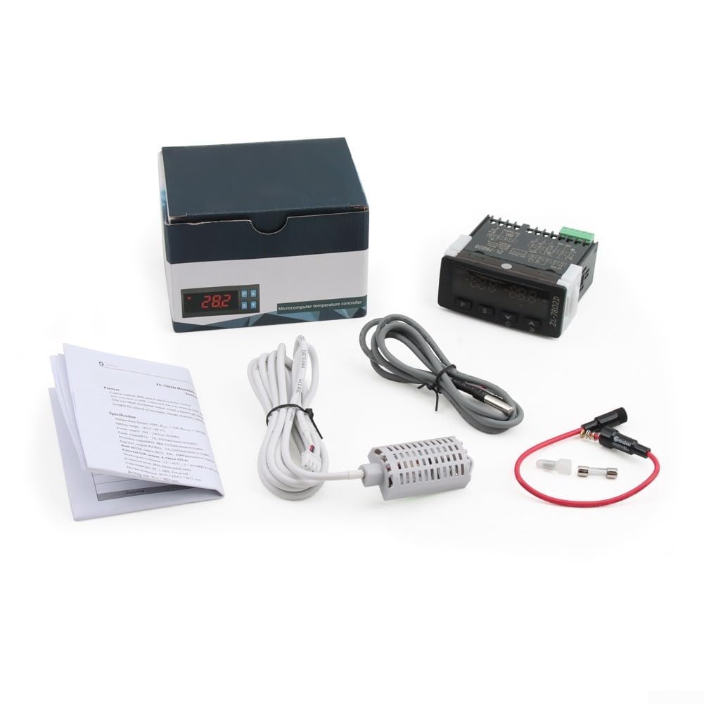 PID Temperatur Luftfeuchteregler 0.01°C Präzision Inkubator